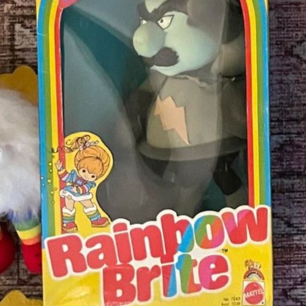 Rare Vintage Murky Dismal Rainbow Brite doll 1984 mint in box MIB antique